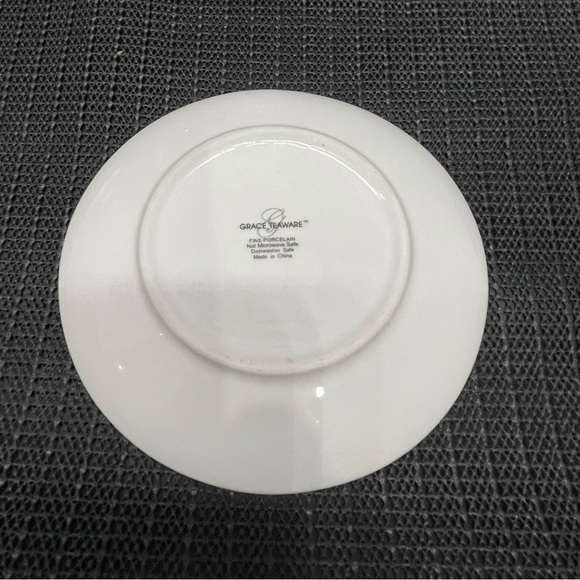 Grace Teaware Tea for One Cup Saucer Infuser With Lid Teapot Poppy Design - Picture 5 of 16